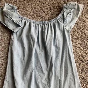 Off the shoulder top